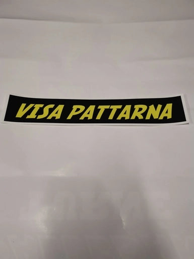 Visa pattarna - Klistremerke