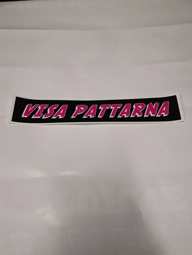 Visa pattarna - Klistremerke