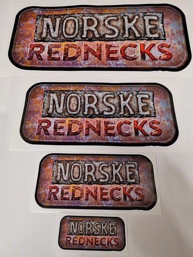Klistremerke - Norske Rednecks